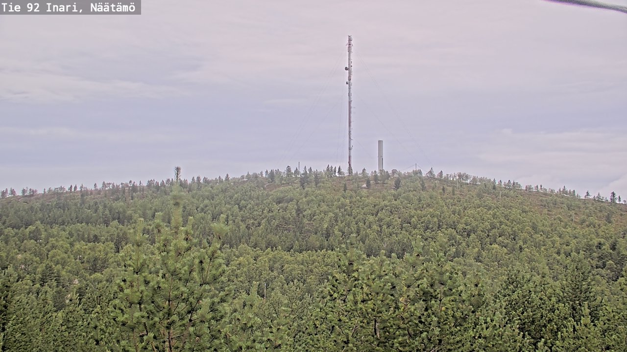 Kelikamerat Kuva Tie 92 Inari, Näätämö, Inari, Lappi