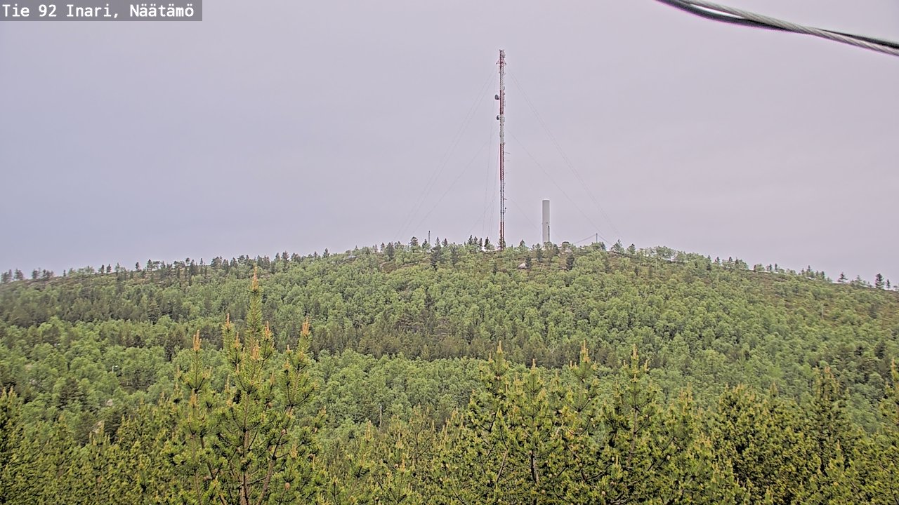 Kelikamerat Kuva Tie 92 Inari, Näätämö, Inari, Lappi