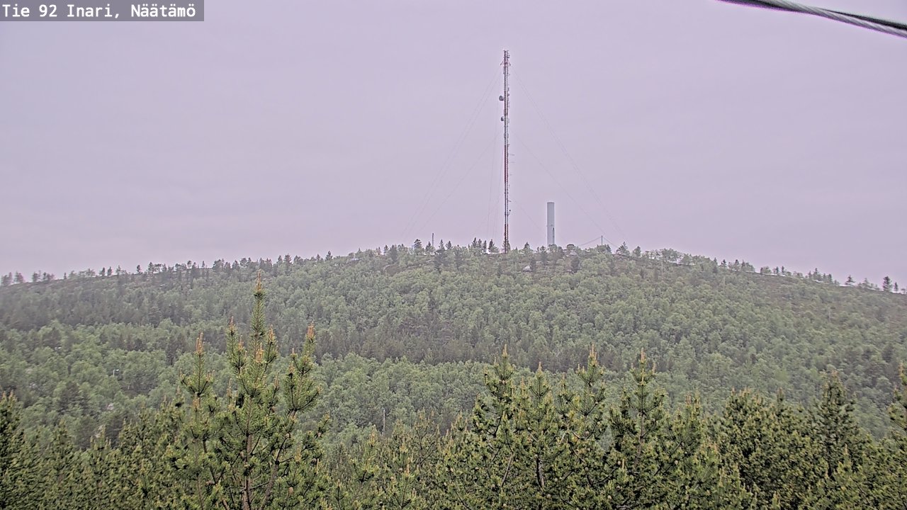 Kelikamerat Kuva Tie 92 Inari, Näätämö, Inari, Lappi