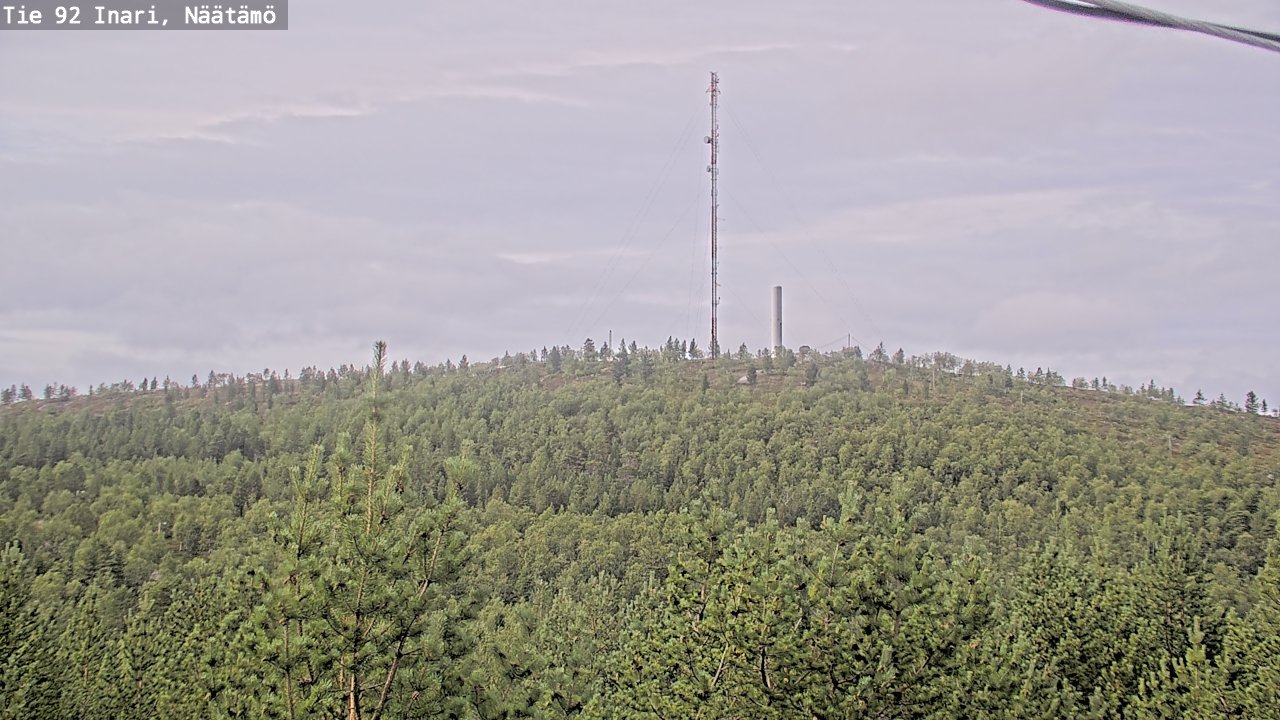 Kelikamerat Kuva Tie 92 Inari, Näätämö, Inari, Lappi