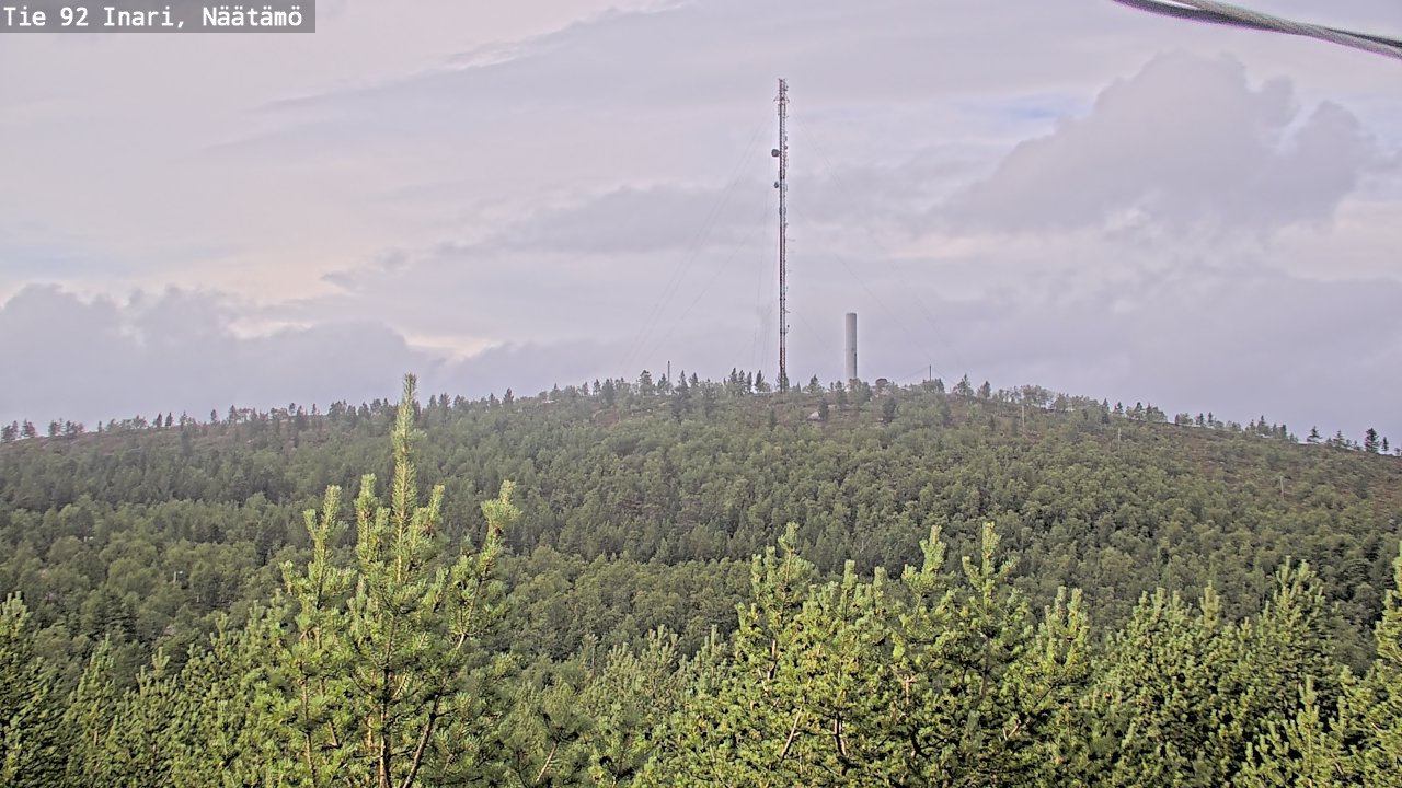 Kelikamerat Kuva Tie 92 Inari, Näätämö, Inari, Lappi