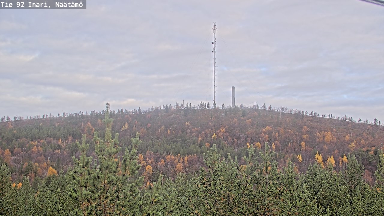 Kelikamerat Kuva Tie 92 Inari, Näätämö, Inari, Lappi