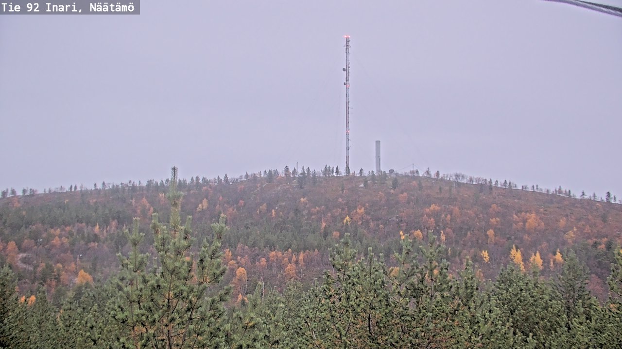 Kelikamerat Kuva Tie 92 Inari, Näätämö, Inari, Lappi