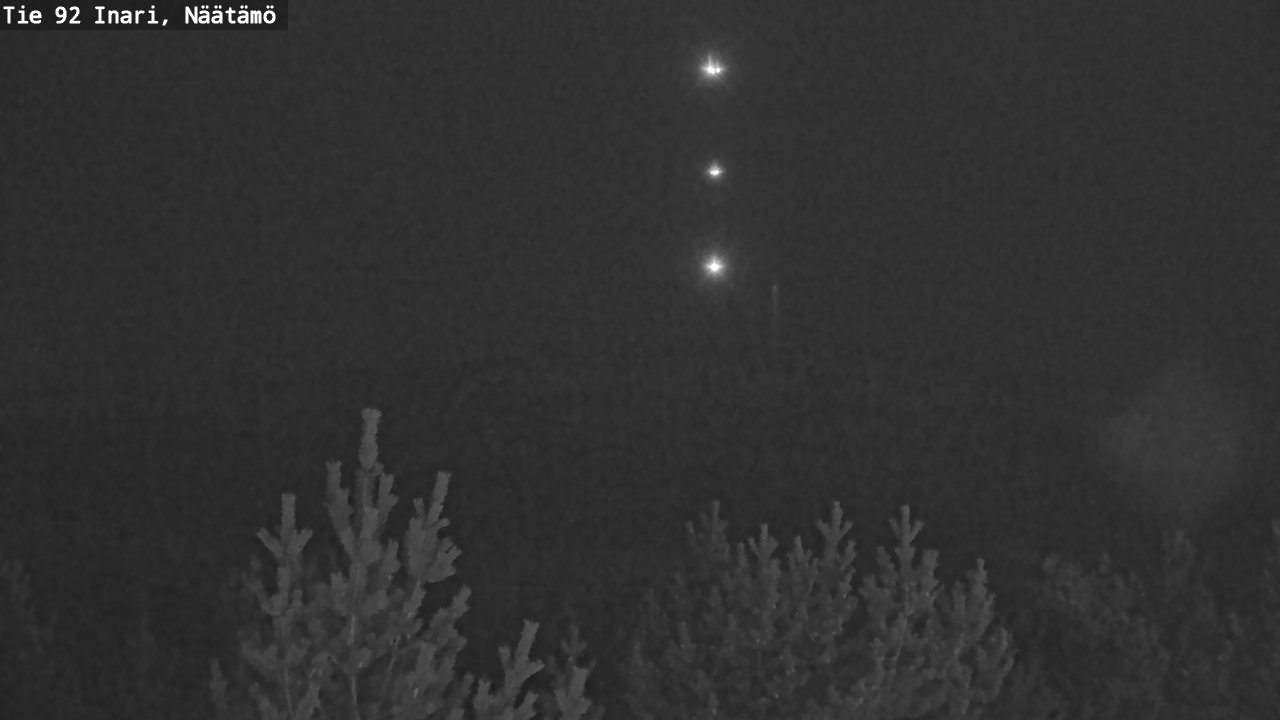 Kelikamerat Kuva Tie 92 Inari, Näätämö, Inari, Lappi