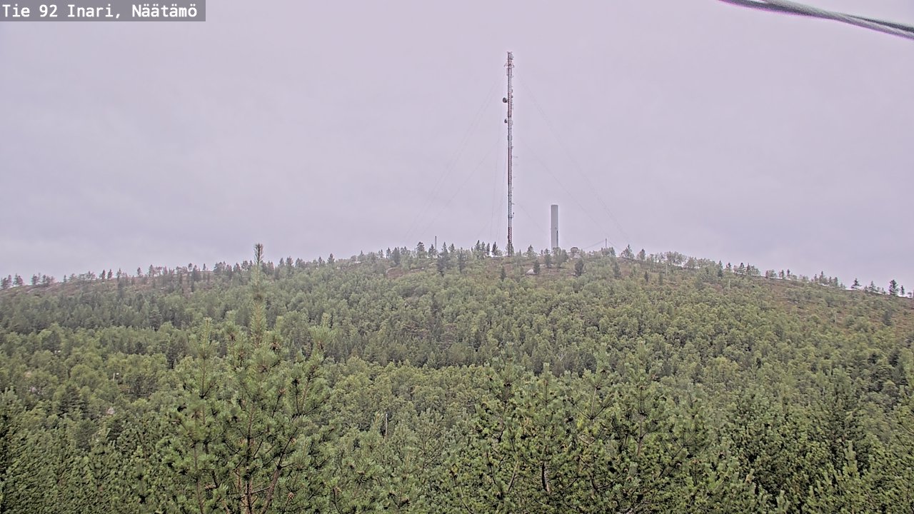 Kelikamerat Kuva Tie 92 Inari, Näätämö, Inari, Lappi