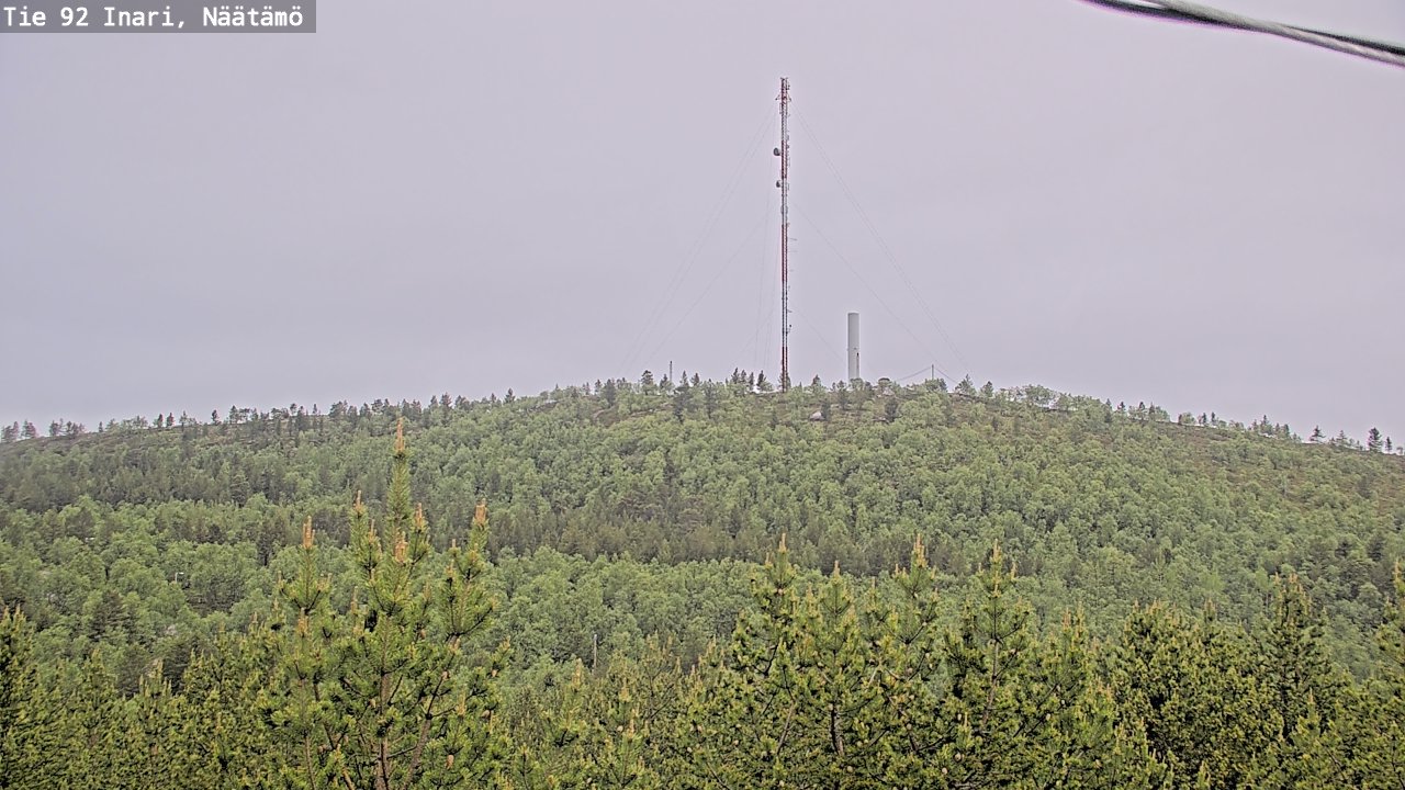 Kelikamerat Kuva Tie 92 Inari, Näätämö, Inari, Lappi