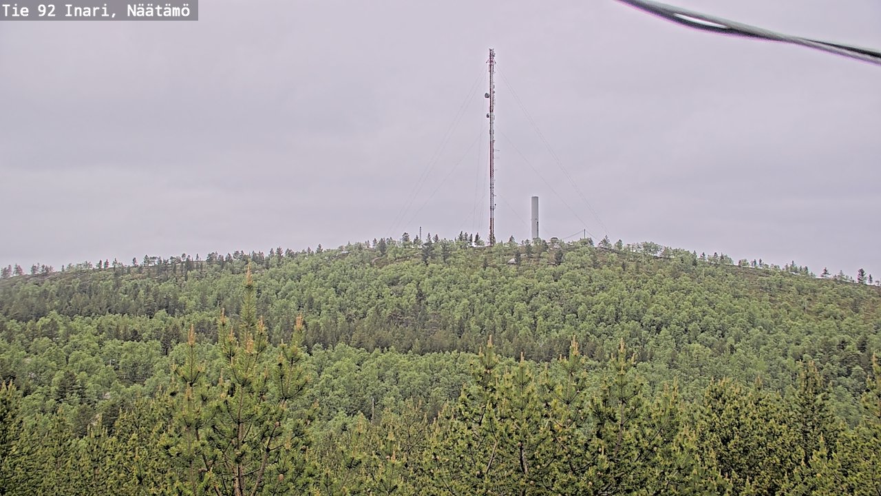 Kelikamerat Kuva Tie 92 Inari, Näätämö, Inari, Lappi