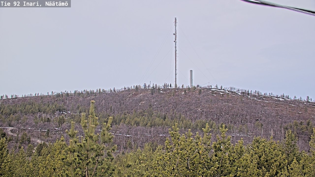 Kelikamerat Kuva Tie 92 Inari, Näätämö, Inari, Lappi