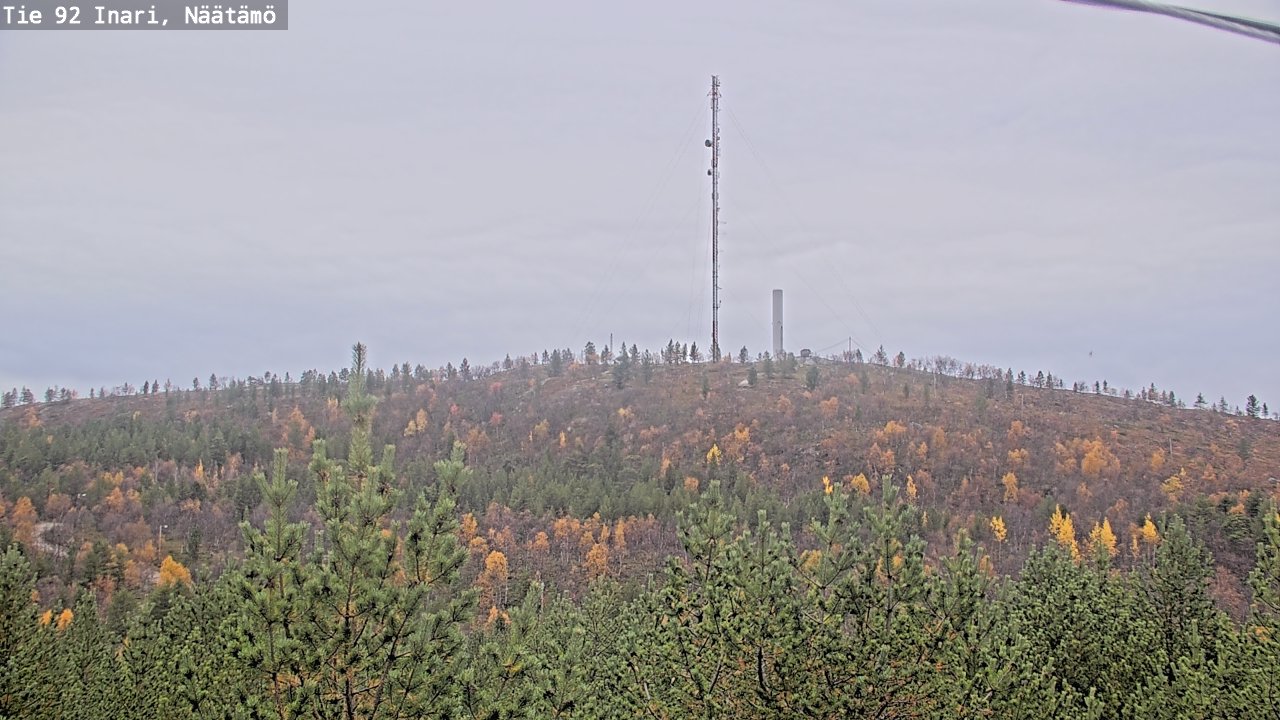 Kelikamerat Kuva Tie 92 Inari, Näätämö, Inari, Lappi