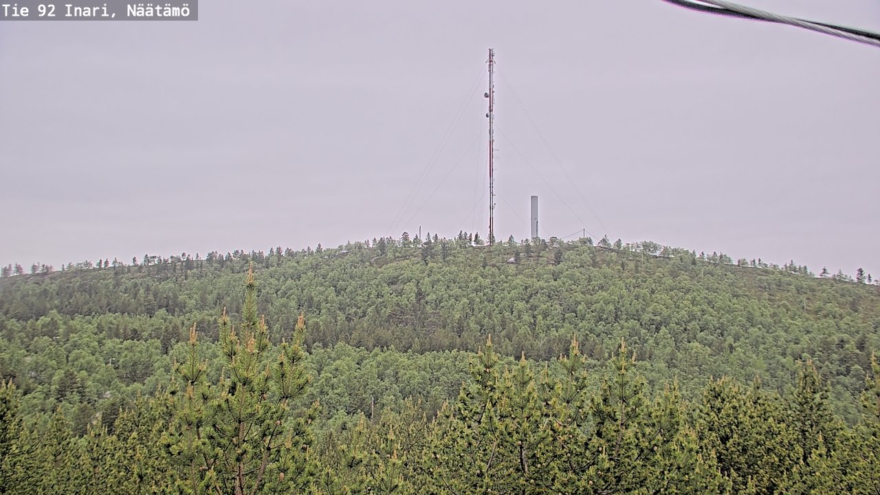 Kelikamerat Kuva Tie 92 Inari, Näätämö, Inari, Lappi