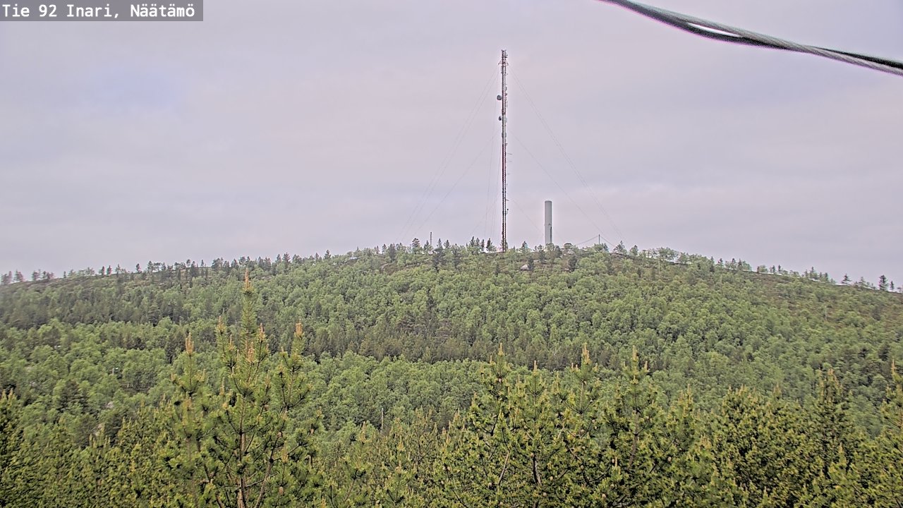 Kelikamerat Kuva Tie 92 Inari, Näätämö, Inari, Lappi