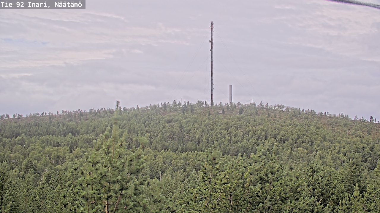 Kelikamerat Kuva Tie 92 Inari, Näätämö, Inari, Lappi
