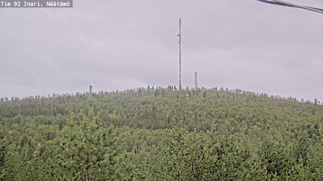 Kelikamerat Kuva Tie 92 Inari, Näätämö, Inari, Lappi