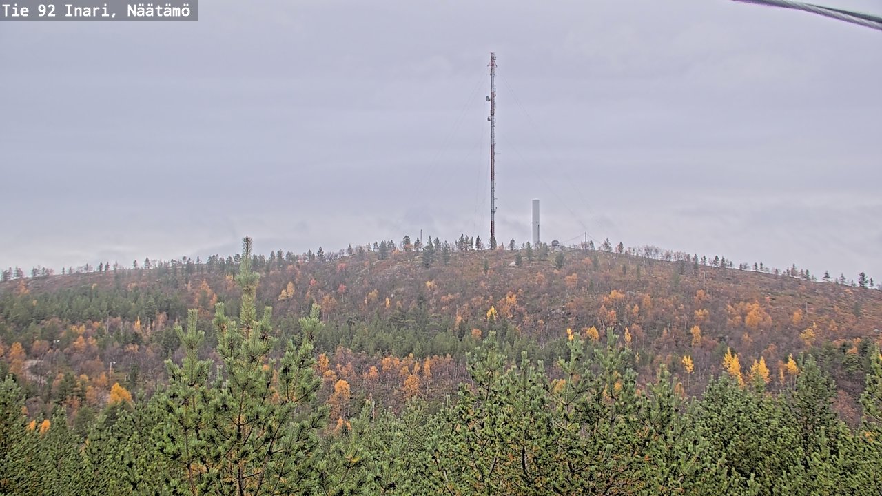 Kelikamerat Kuva Tie 92 Inari, Näätämö, Inari, Lappi