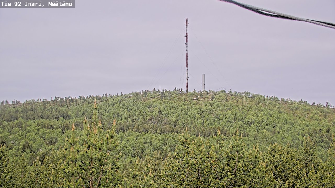 Kelikamerat Kuva Tie 92 Inari, Näätämö, Inari, Lappi