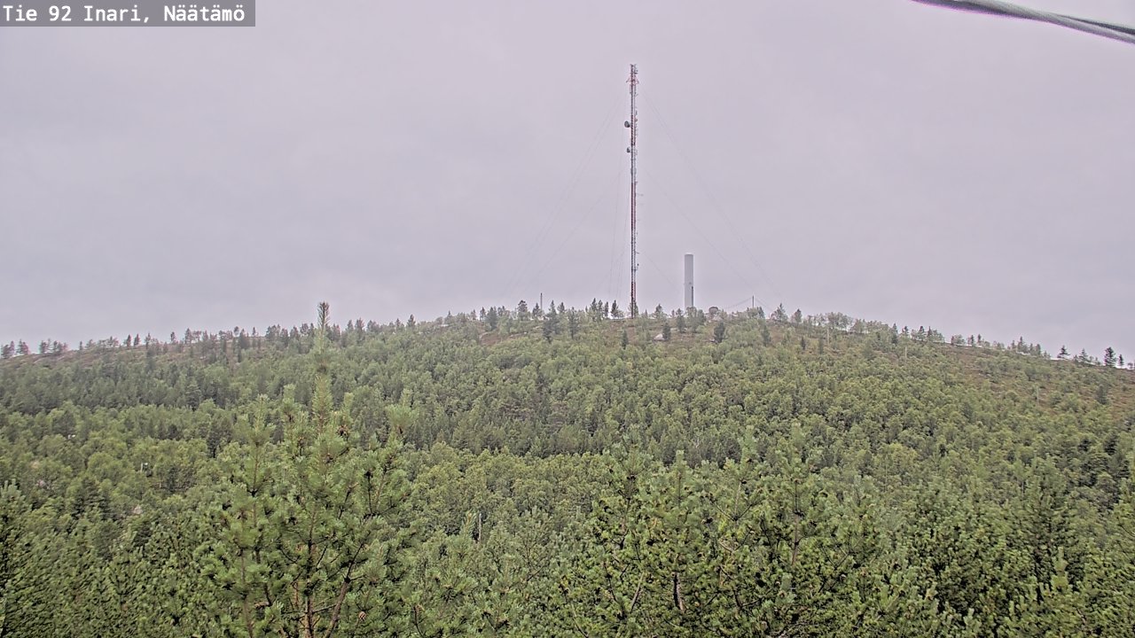 Kelikamerat Kuva Tie 92 Inari, Näätämö, Inari, Lappi