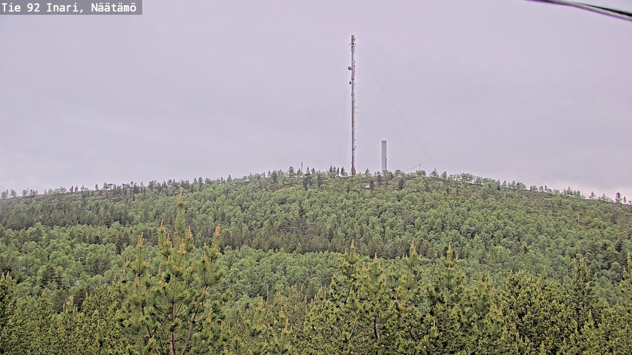 Kelikamerat Kuva Tie 92 Inari, Näätämö, Inari, Lappi