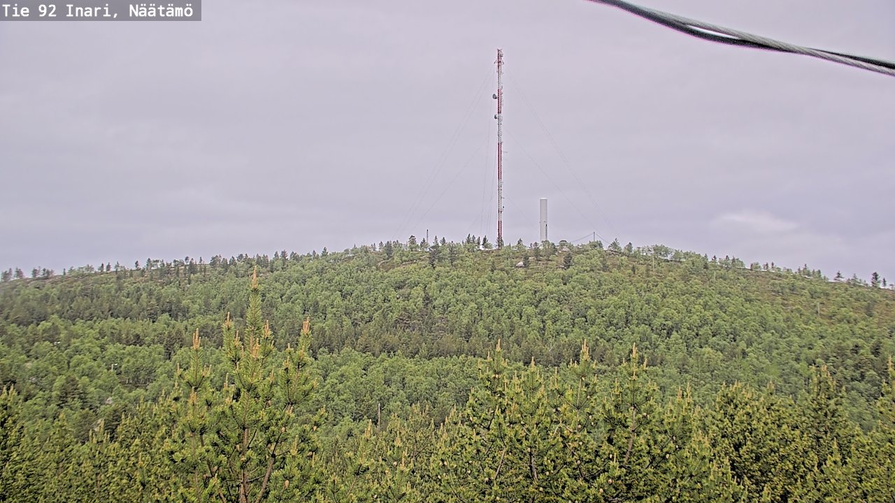 Kelikamerat Kuva Tie 92 Inari, Näätämö, Inari, Lappi