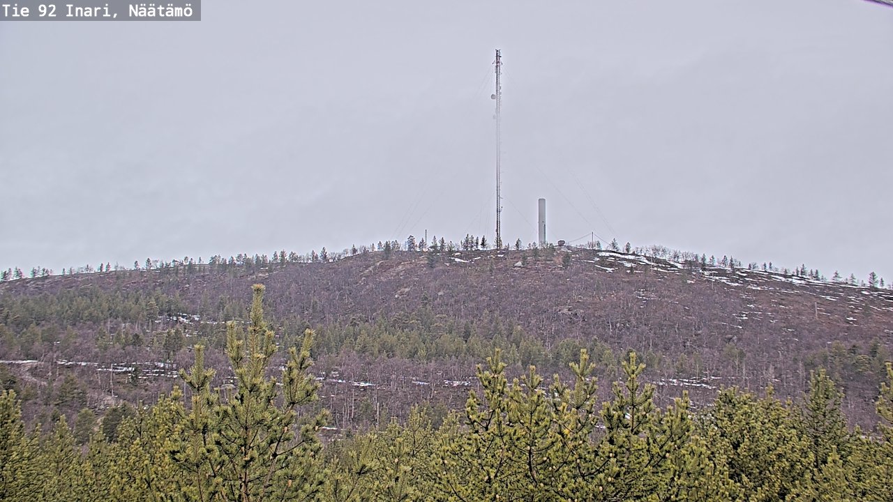 Kelikamerat Kuva Tie 92 Inari, Näätämö, Inari, Lappi
