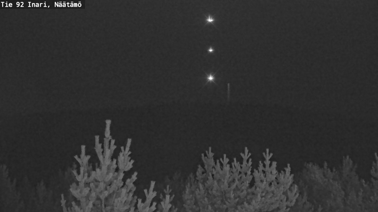 Kelikamerat Kuva Tie 92 Inari, Näätämö, Inari, Lappi