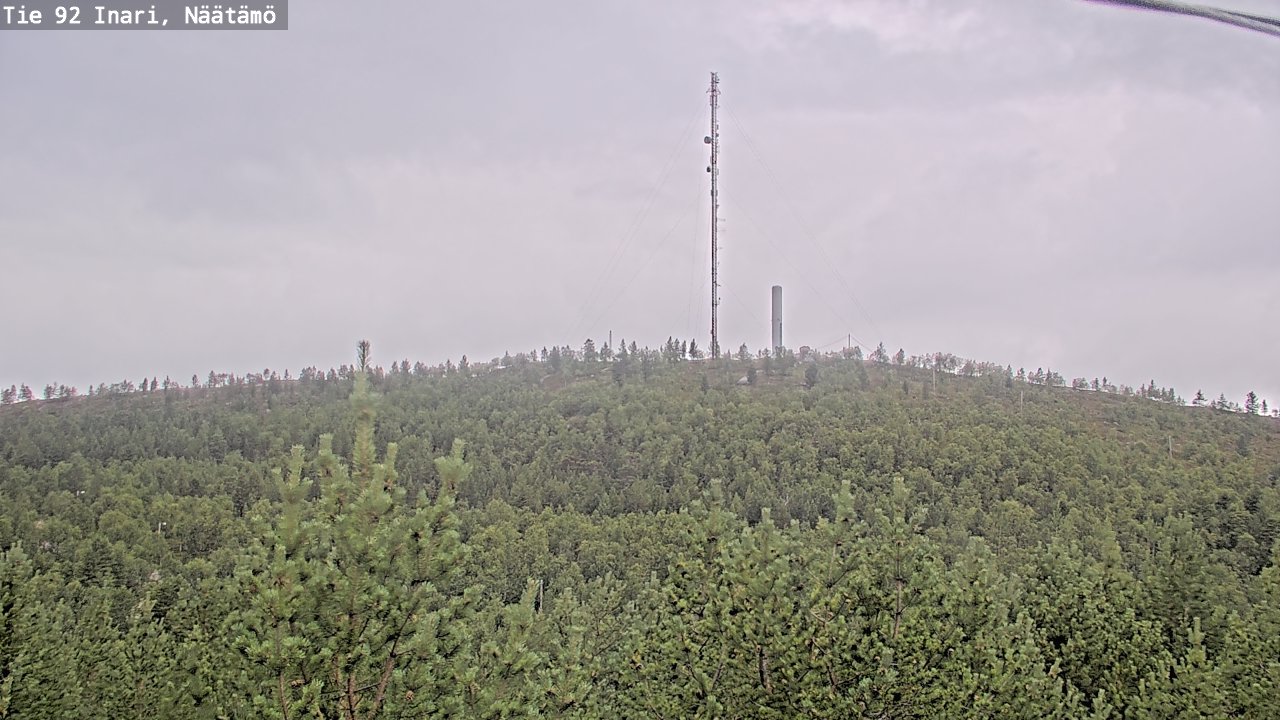 Kelikamerat Kuva Tie 92 Inari, Näätämö, Inari, Lappi