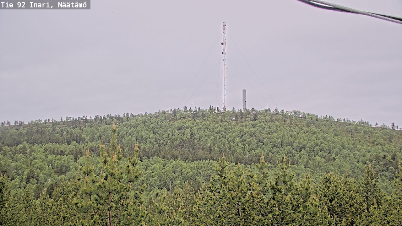 Kelikamerat Kuva Tie 92 Inari, Näätämö, Inari, Lappi