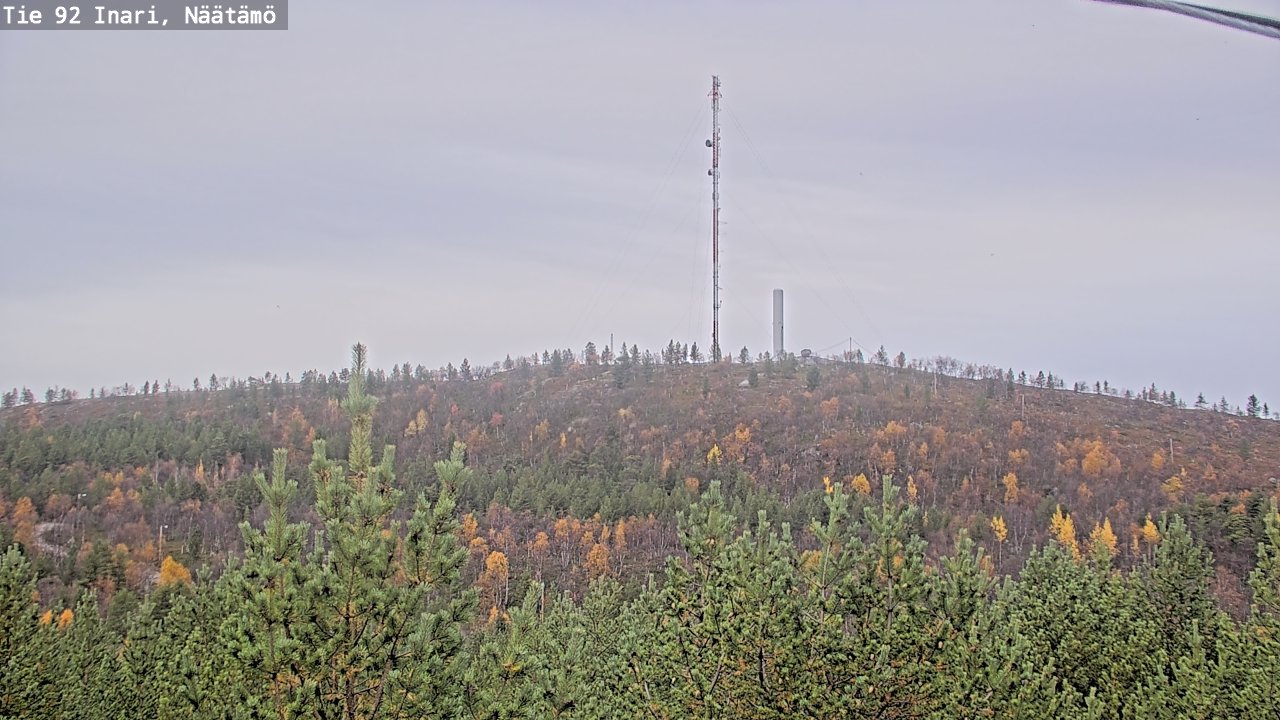 Kelikamerat Kuva Tie 92 Inari, Näätämö, Inari, Lappi