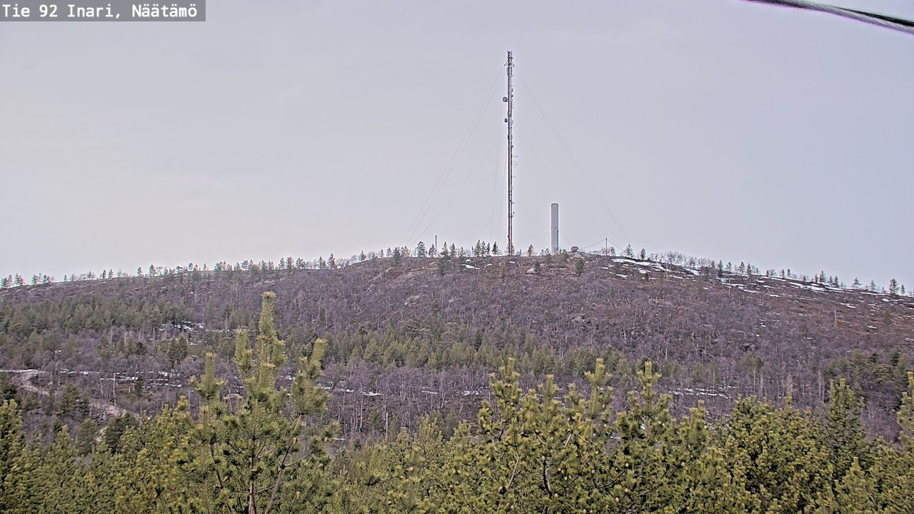 Kelikamerat Kuva Tie 92 Inari, Näätämö, Inari, Lappi