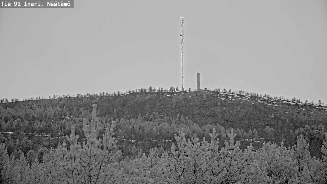Kelikamerat Kuva Tie 92 Inari, Näätämö, Inari, Lappi