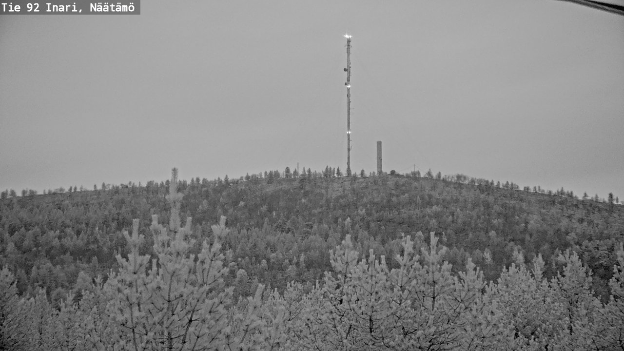 Kelikamerat Kuva Tie 92 Inari, Näätämö, Inari, Lappi