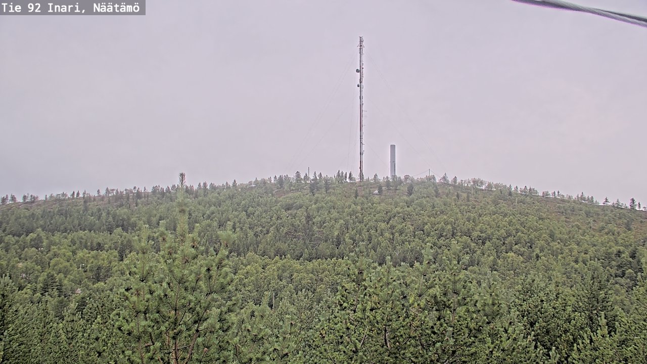 Kelikamerat Kuva Tie 92 Inari, Näätämö, Inari, Lappi