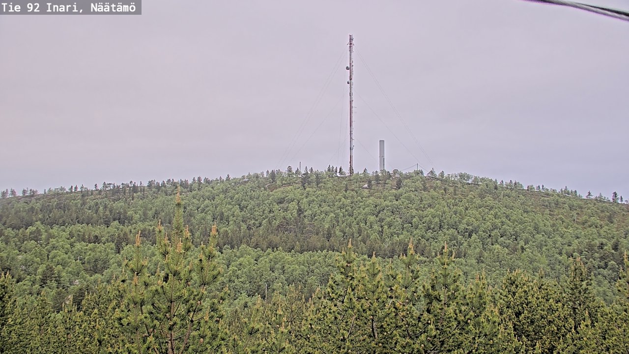 Kelikamerat Kuva Tie 92 Inari, Näätämö, Inari, Lappi