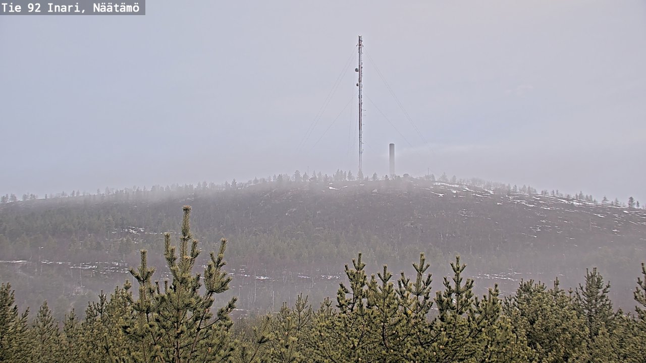 Kelikamerat Kuva Tie 92 Inari, Näätämö, Inari, Lappi