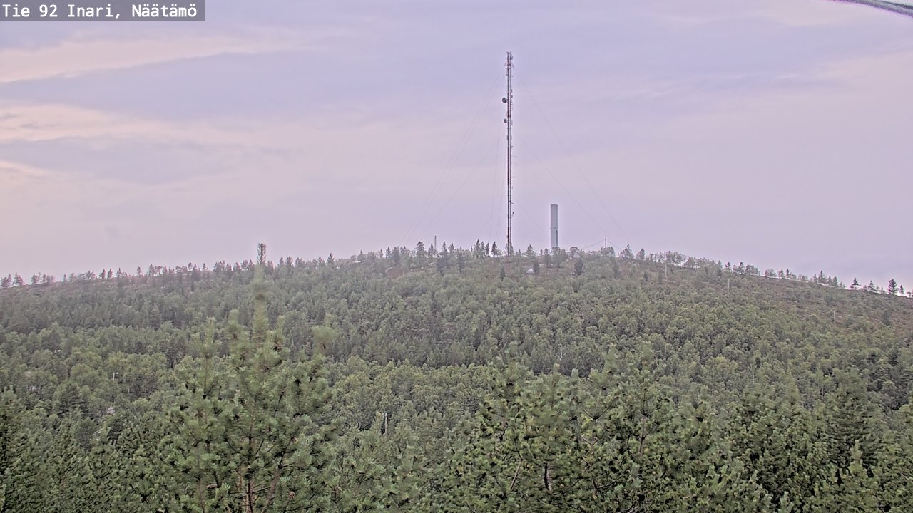 Kelikamerat Kuva Tie 92 Inari, Näätämö, Inari, Lappi