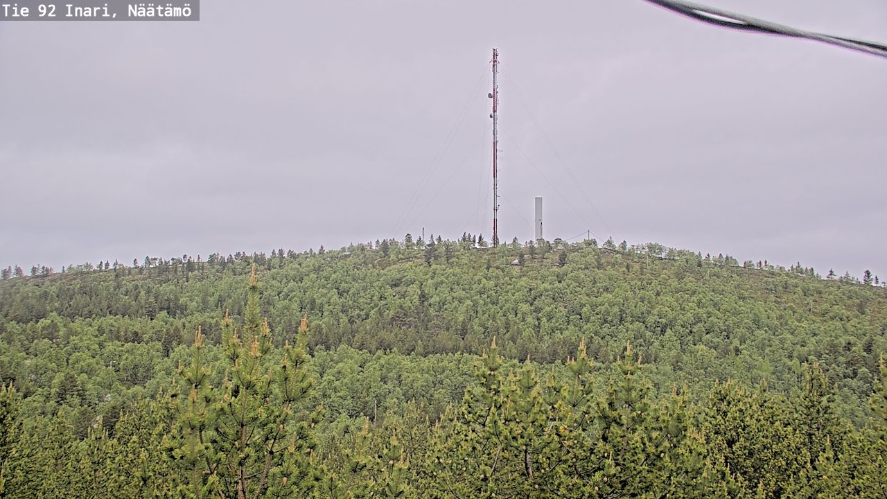 Kelikamerat Kuva Tie 92 Inari, Näätämö, Inari, Lappi