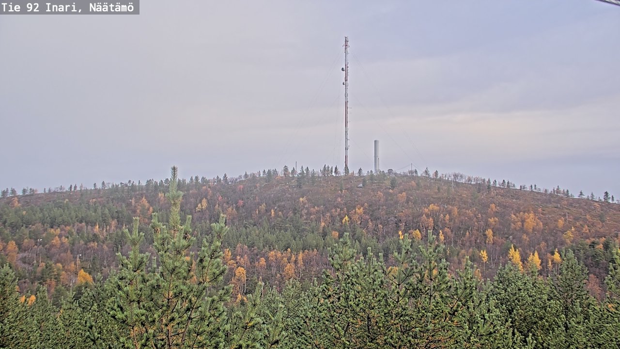 Kelikamerat Kuva Tie 92 Inari, Näätämö, Inari, Lappi
