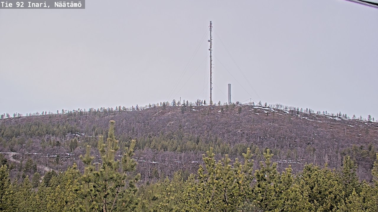 Kelikamerat Kuva Tie 92 Inari, Näätämö, Inari, Lappi