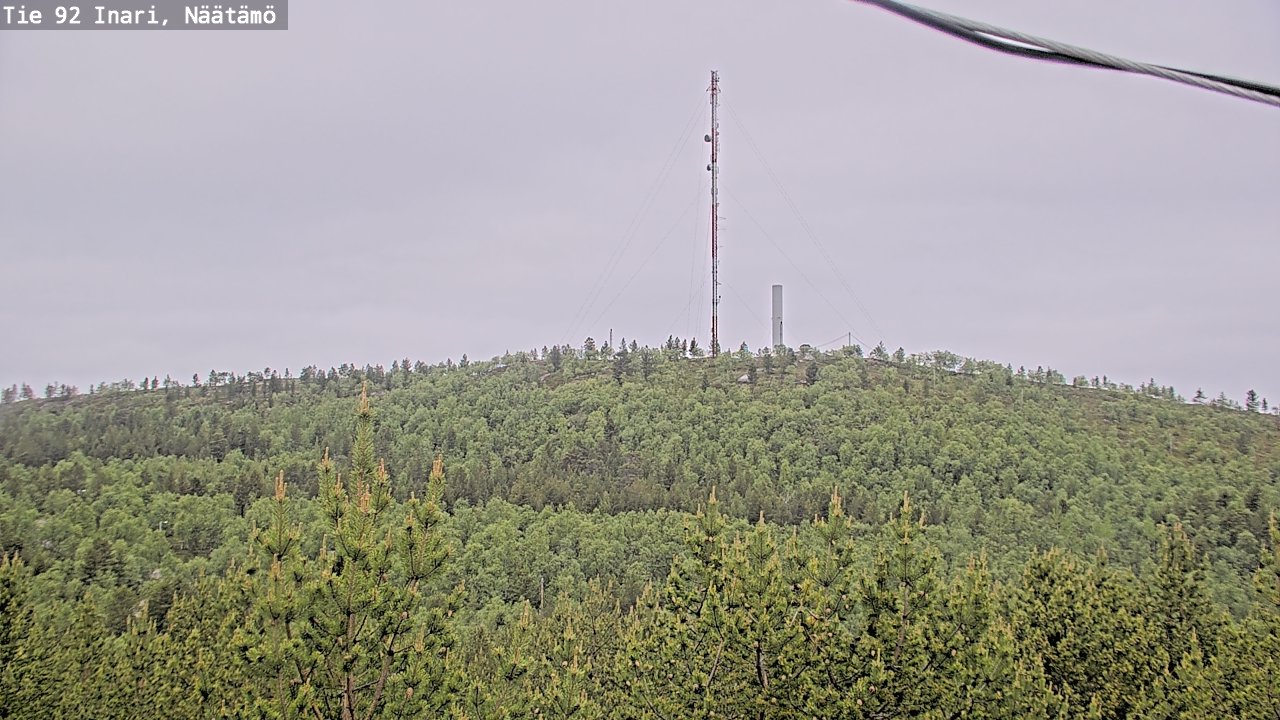 Kelikamerat Kuva Tie 92 Inari, Näätämö, Inari, Lappi