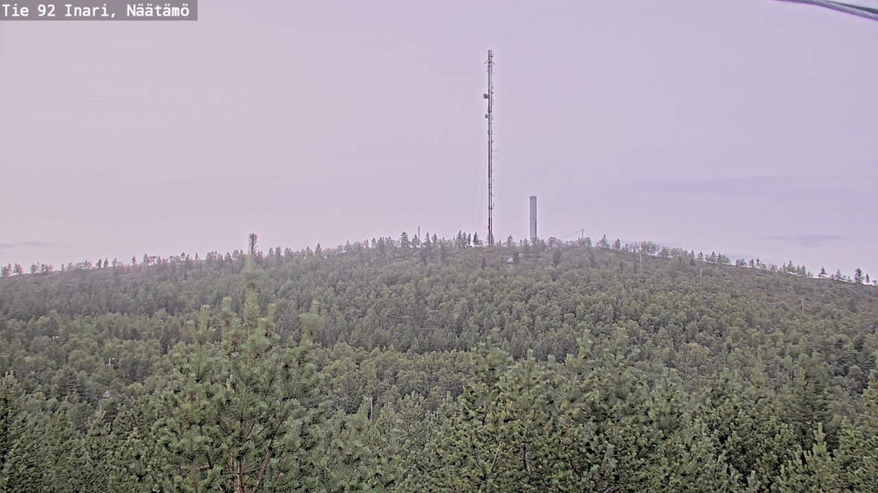 Kelikamerat Kuva Tie 92 Inari, Näätämö, Inari, Lappi