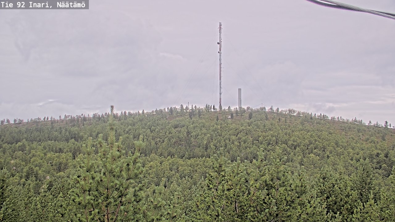Kelikamerat Kuva Tie 92 Inari, Näätämö, Inari, Lappi