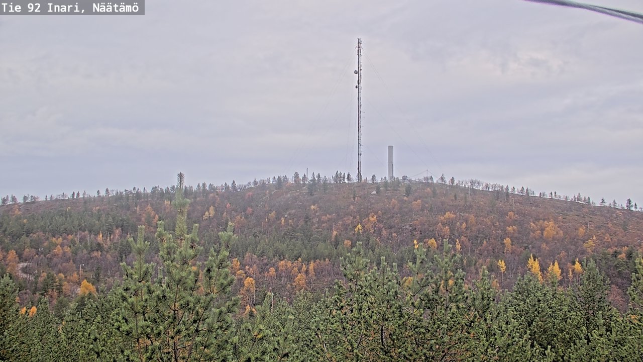 Kelikamerat Kuva Tie 92 Inari, Näätämö, Inari, Lappi