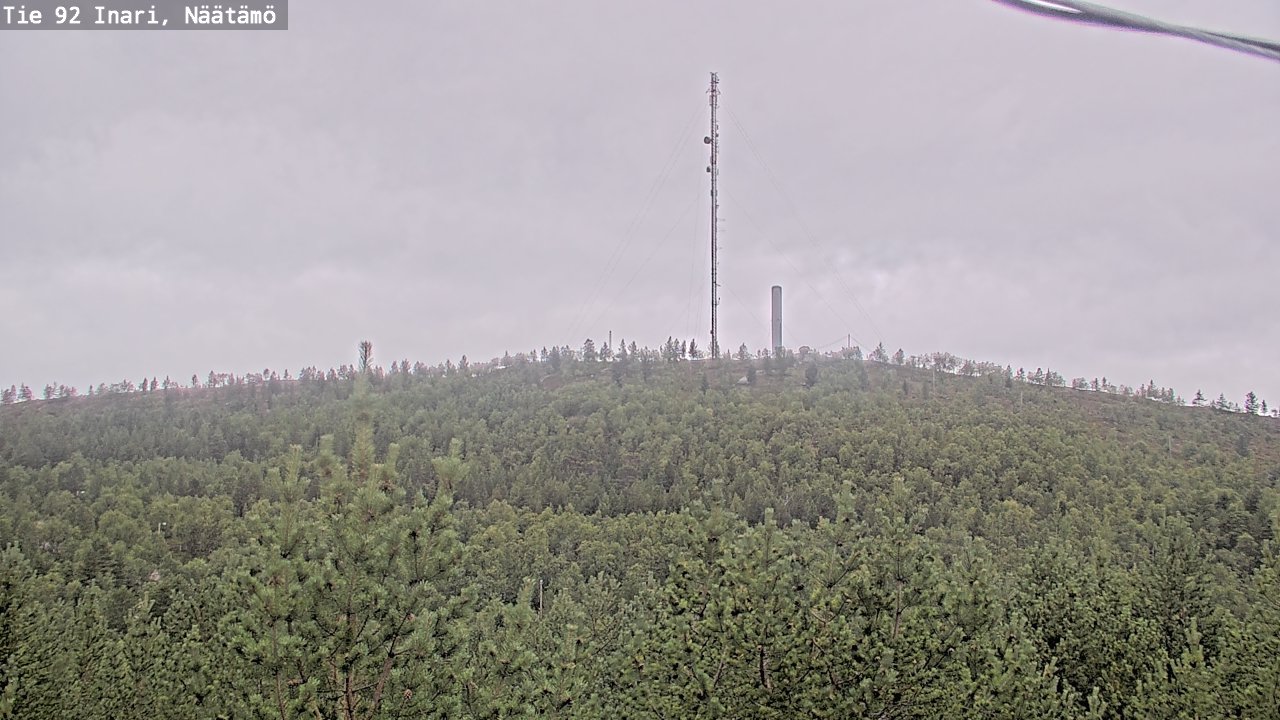 Kelikamerat Kuva Tie 92 Inari, Näätämö, Inari, Lappi