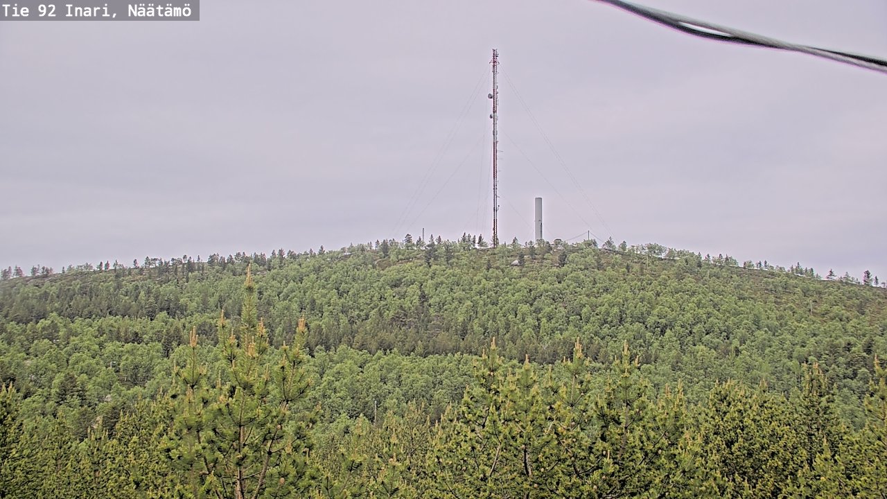 Kelikamerat Kuva Tie 92 Inari, Näätämö, Inari, Lappi