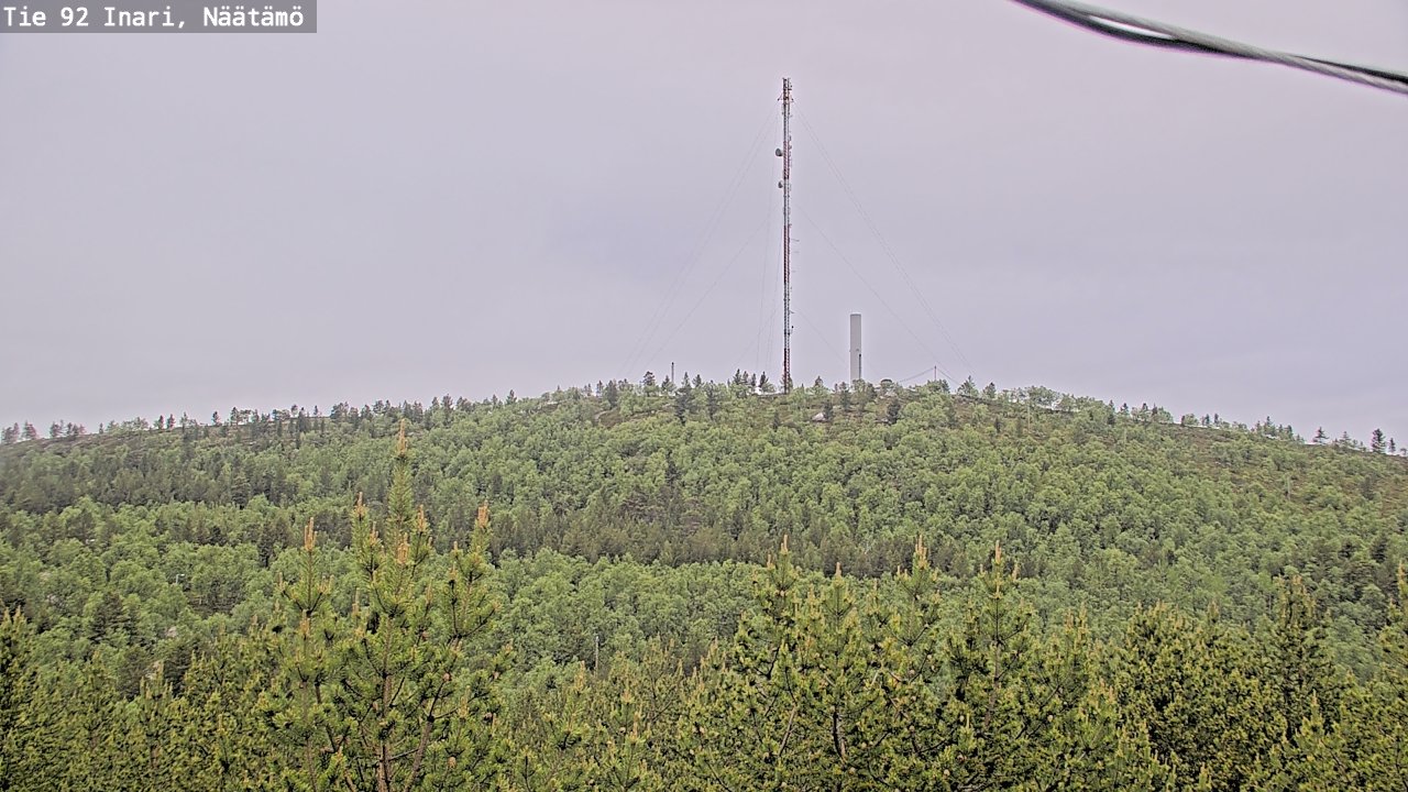 Kelikamerat Kuva Tie 92 Inari, Näätämö, Inari, Lappi