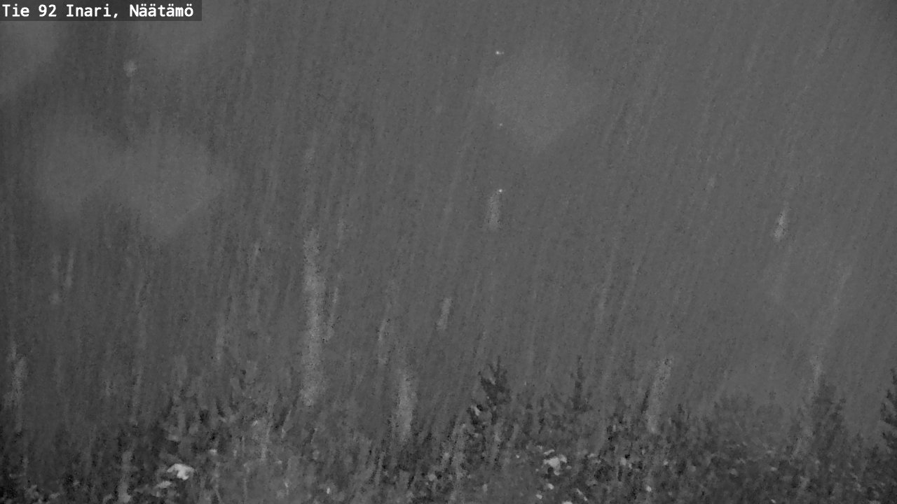 Weather Camera Image Väg 92 Enare, Näätämö, Inari, Lappi