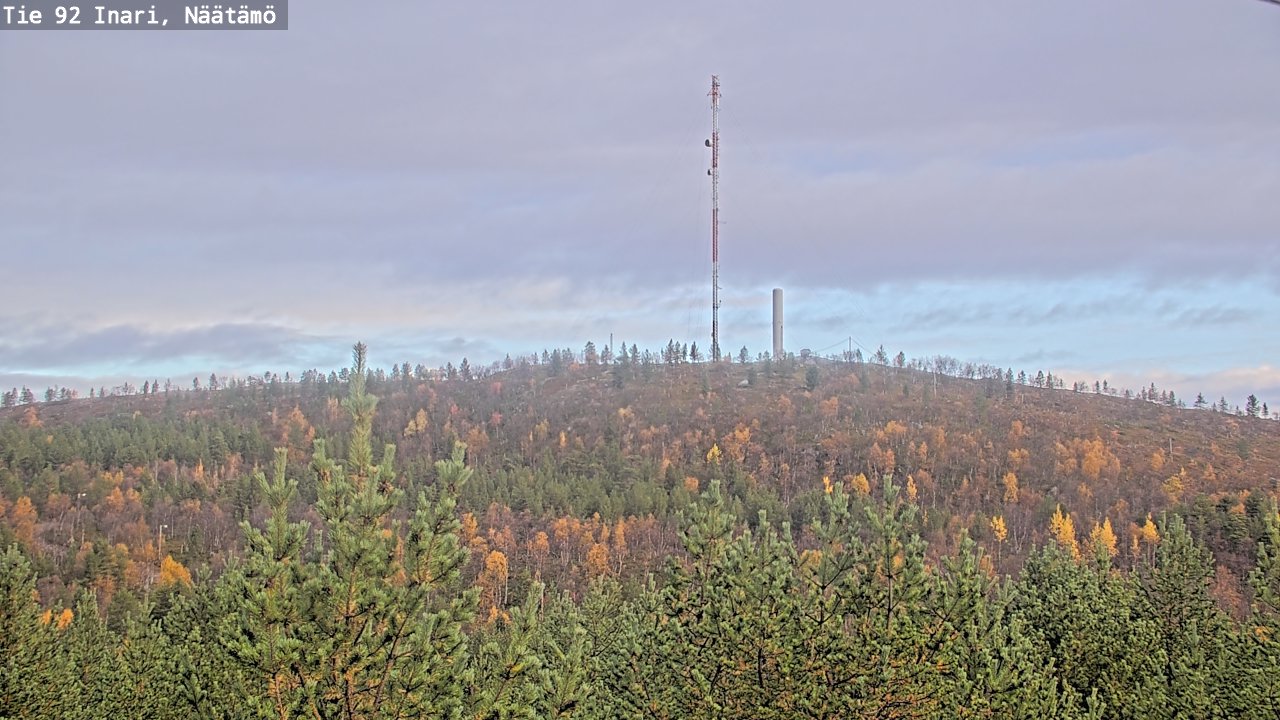 Kelikamerat Kuva Tie 92 Inari, Näätämö, Inari, Lappi