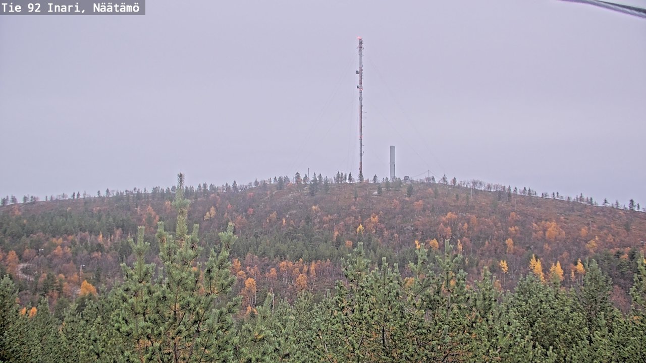 Kelikamerat Kuva Tie 92 Inari, Näätämö, Inari, Lappi