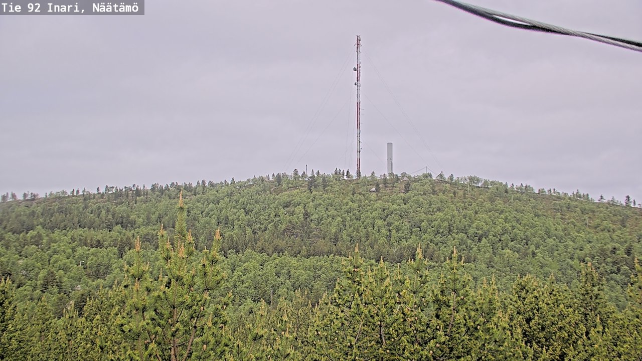Kelikamerat Kuva Tie 92 Inari, Näätämö, Inari, Lappi