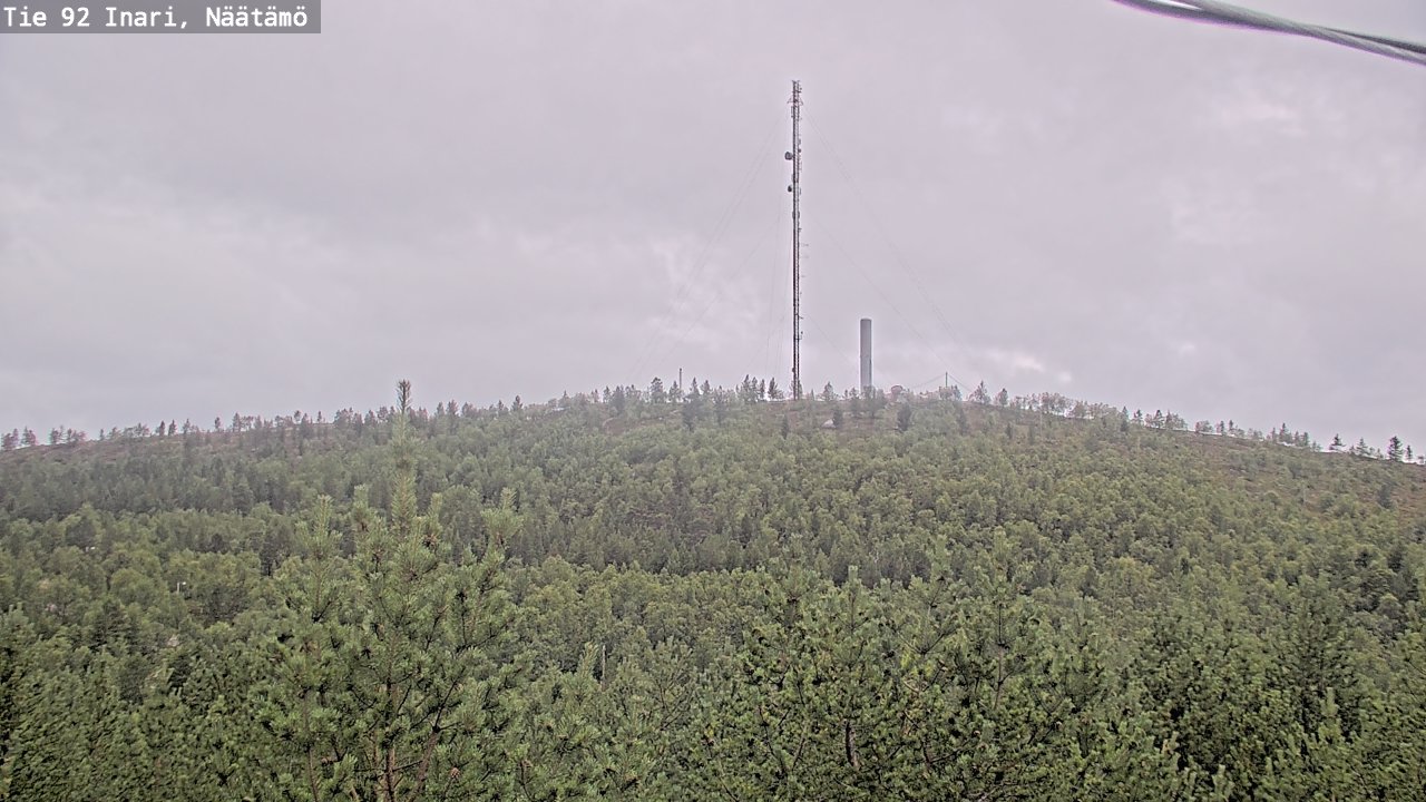 Kelikamerat Kuva Tie 92 Inari, Näätämö, Inari, Lappi