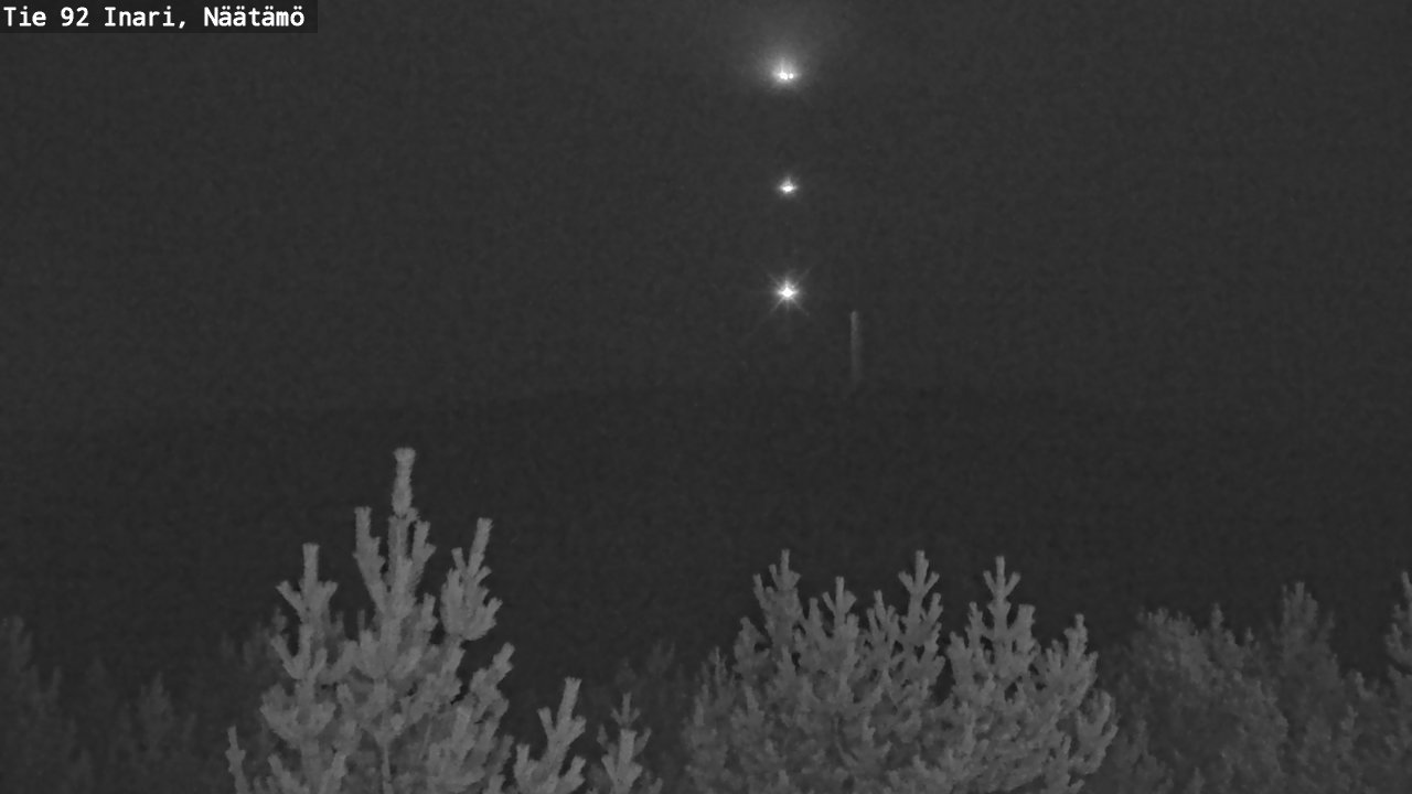 Kelikamerat Kuva Tie 92 Inari, Näätämö, Inari, Lappi